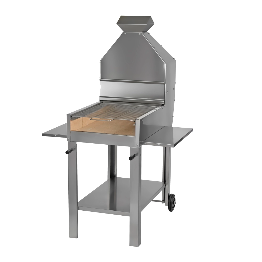Barbecue a legna in acciaio inox Giansanti