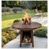 barbecue braciere in corten